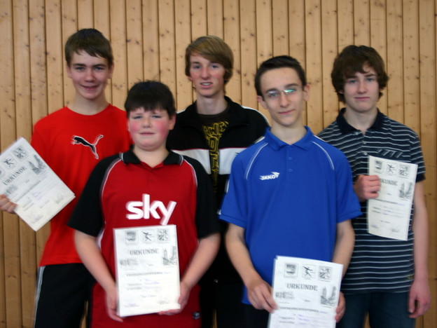 1. Kreisranglistenturnier der Saison 2010/2011 der Jungen bei den Kreismeisterschaften in Ebern vom BTTV - Tischtennis Kreis Hassberge