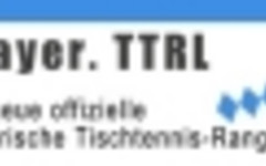 Bayerische Tischtennis-Rangliste - TTRL