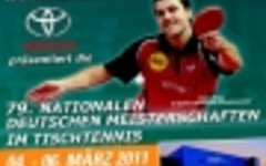 79. Nationale deutsche Meisterschaften im Tischtennis